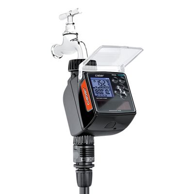 TEMPO HYBRID SINGLE LINE TIMER, 4 PROGRAMMABLE CYCLES PER DAY, RAIN SENSOR COMPATIBLE, SOLAR & BATT