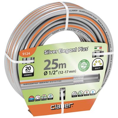 1/2 inch SILVER ELEGANT PLUS HOSE 25m