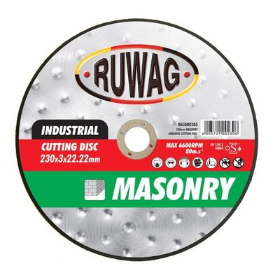 115mm MASONRY ABRASIVE CUTTING DISC (25/box) /ea
