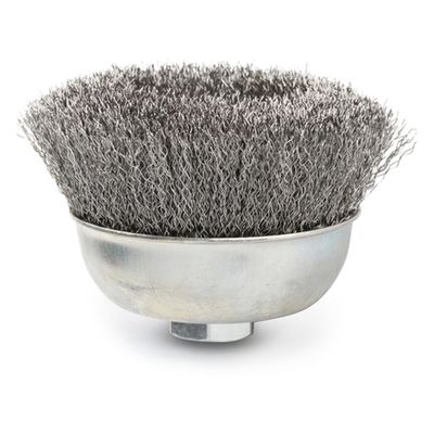 150mm steel wire cup brush M14x2 0.35mm