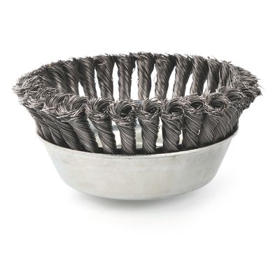 100mm knotted wire cup brush M14x2