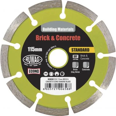 115mm Brick & Concrete Econo diamond blade