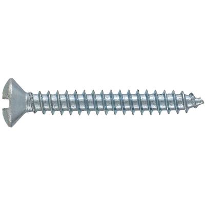 Self Tapping Screw Countersunk Raised 4x13mm (10)