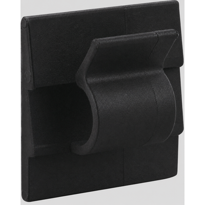 Mount Pad Cable Clamp Black 12x26mm (10)