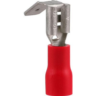 Pre-Ins Piggy Back Terminal Red 6.3mm (8)