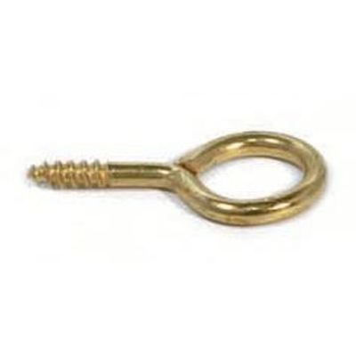 Screw Eye Yellow Passivated 21mm (10)