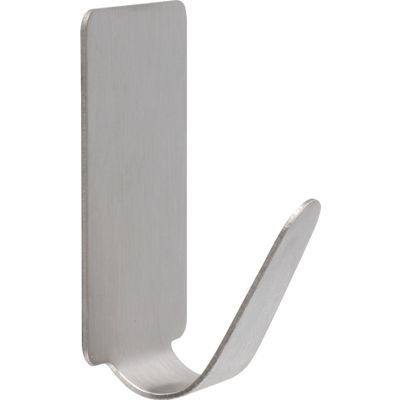 Stick-on Stainless Steel Square Hook Medium (3)