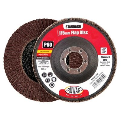 115mm p120 flap disc standard /ea