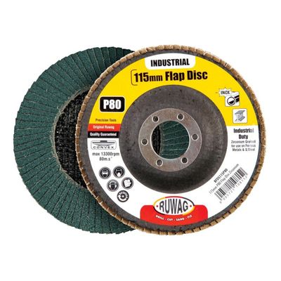 180mm p40 flap disc Zirconium /ea