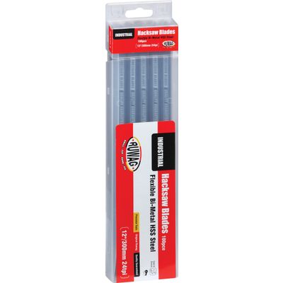 24TPI hacksaw blade bi-metal 100pce /pk