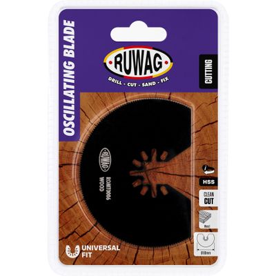 oscillating mult-tool radial blade for wood 80mmØ