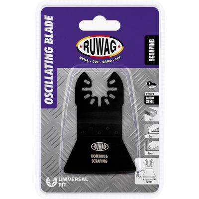oscillating mult-tool straight rigid scraper 52mm