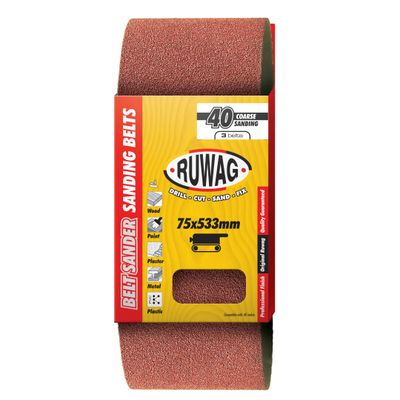 75x533 p100 3 pack belt /pk