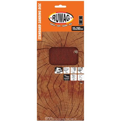 115x230 p120 orbital velcro 5 pack /pk
