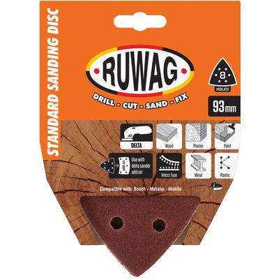 p80 trian sand 93mm 5 pack /pk