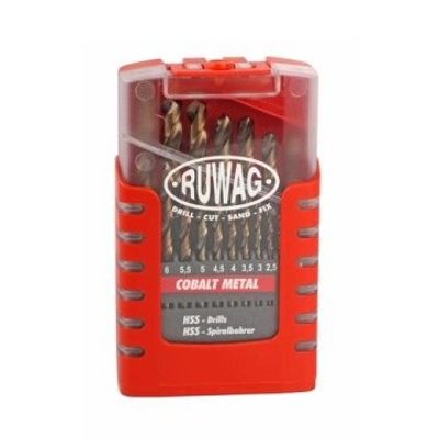 19pce cobalt metal 1-10mm