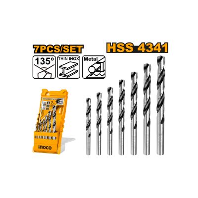 Drill Bit Set Metal 7pcs