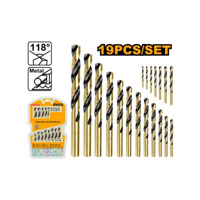 Drill Bit Set Twist Hss 19pcs