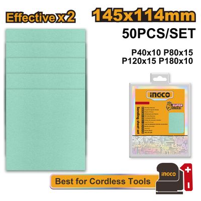 Sand Sheet Assy P40 P80 P120 P180 50pcs