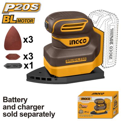 20v Ps+c/l Palm Sander Mouse No B/c