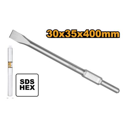 Chisel Hex Sds Flat 30x400x40mm