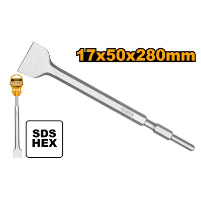 Chisel Hex Sds Flat 17x280x50mm