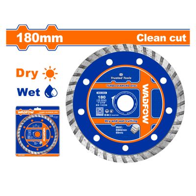 Disc Diamond Turbo W/d 180mm