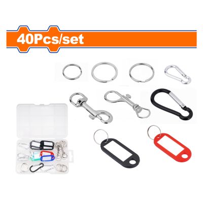 Key Ring Accessories Acc Set 40pcss