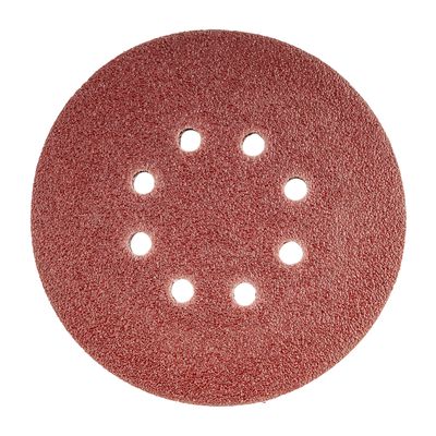 Sanding Disc 150mm 40 Grit With Holes 10/pk Hook And Loop