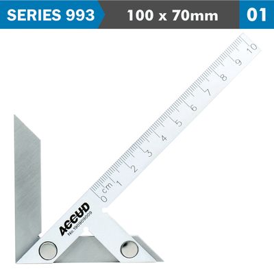 Center Marking Gauge 100x70mm 0.15mm Acc. S/steel