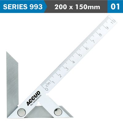 Center Marking Gauge 200x150mm 0.15mm Acc. S/steel