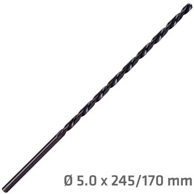 Hss Drill Bit 5mm 245 X 170 Extra Long