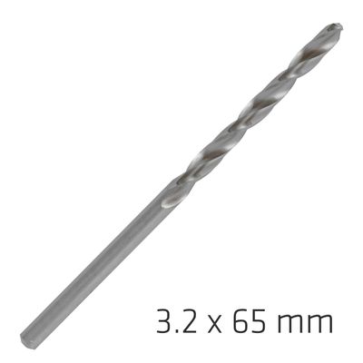ALPEN Pro Hss 3.2mm Drill Din 338 Rn 135 Split Point Plastic Wallet (