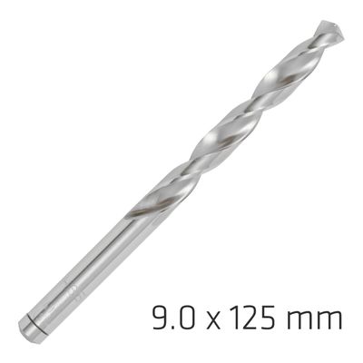 ALPEN Pro Hss 9mm Drill Din 338 Rn 135 Split Point Plastic Wallet