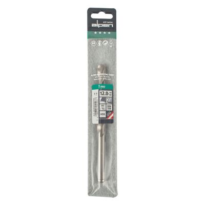 ALPEN Pro Hss 12mm Drill Din 338 Rn 135 Split Point Plastic Wallet
