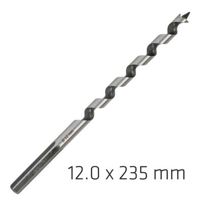 Wood Auger Drill Bit 12x 235mm