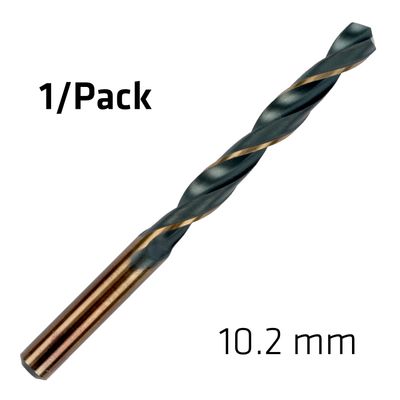 Hss Sprint Master 10.2mm X1 Sleeved Din338 ALPEN Drill Bit