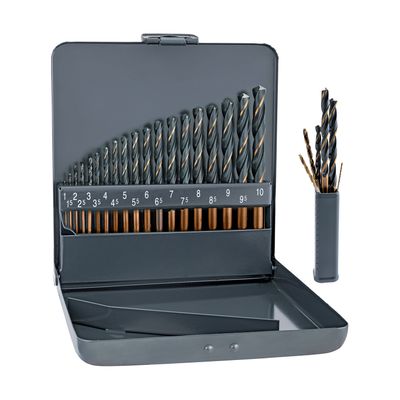 Sprint Master Set 19 Piece 1-10 X 0.5mm In Metal Case 1-6mm Free Inclu