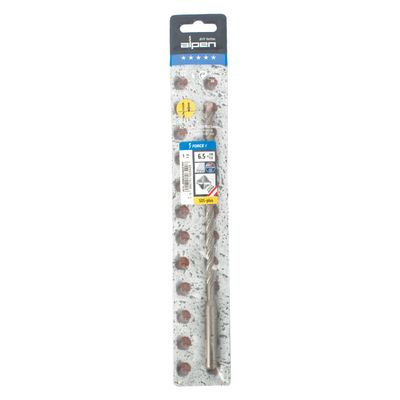 Force X 6.5 X 210/150 Sds-+ Rebar Drill Bit X4 Cutting Edges