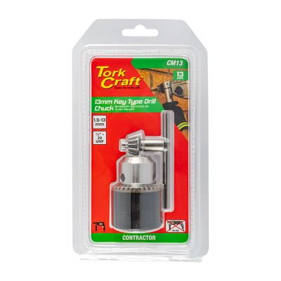 Chuck & Key 13mm 1/2 X 20 Blister