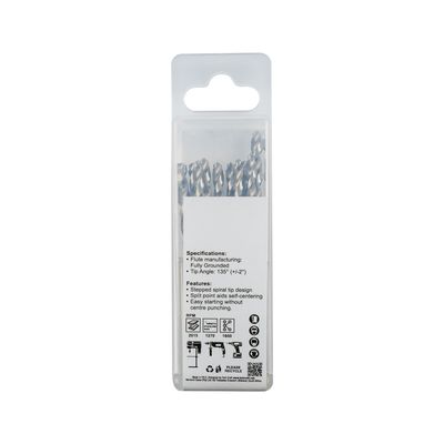 Precision-max Step Point 3.0mm Hss Drill 10 Pack