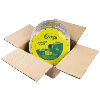 Diamond Blade Segmented Std. 230 X 22.23mm Bulk 25pc