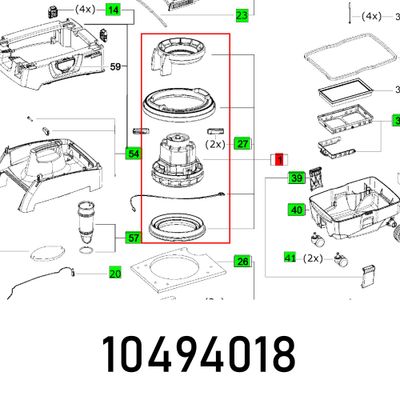 Motor For Et-bg 230v