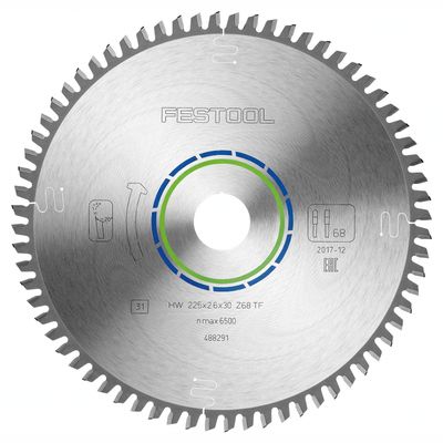 Saw Blade Hw 225x2,6x30 Tf68