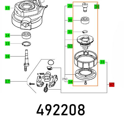 Switching Ring Ro 150 E