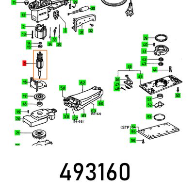 Armature 230v Rs 3 Et-bg 230v