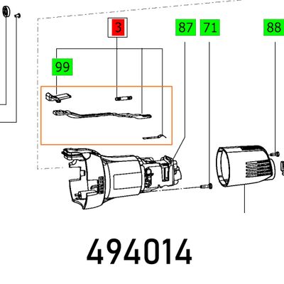 Switch Rod Df 500 Q