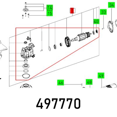 Armature Ro 150 230v Et-bg
