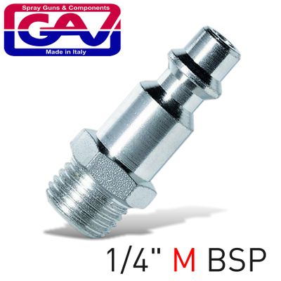 Quick Coupler Inserts 1/4'm Usa