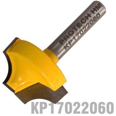 Ovolo & Rounding Over 27mm X 15mm 1/4' Shank